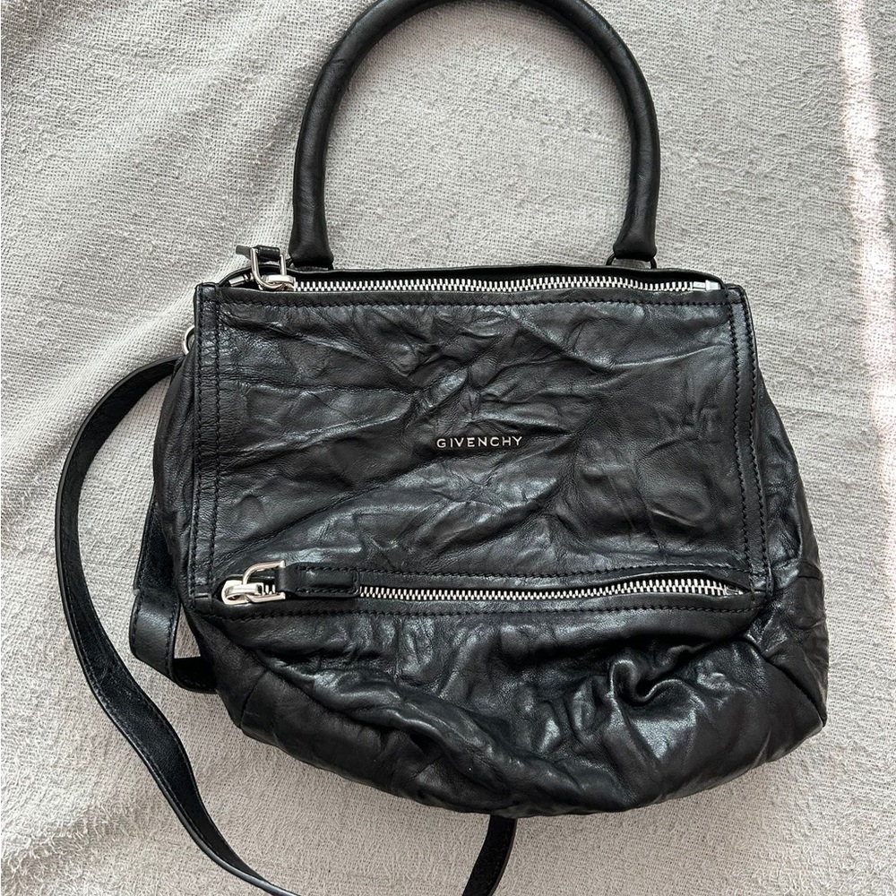 Givenchy Black Leather Crossbody Bag